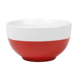 Gifi Bol bicolore blanc et rouge