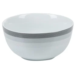 Gifi Bol blanc et gris Sérénité Rayures