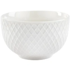 Gifi Bol embossé blanc x4