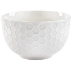 Gifi Bol embossé blanc x4