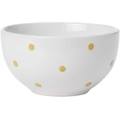 Gifi Bol en céramique déco pois coloré x4