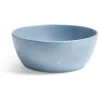 Gifi Bol en grès texturé bleu
