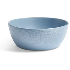 Gifi Bol en grès texturé bleu