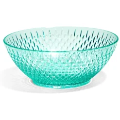 Gifi Bol en plastique bleu effet martelé