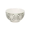Gifi Bol en porcelaine motif Carreau de ciment gris