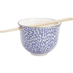 Gifi Bol japonais à Râmen céramique avec baguettes