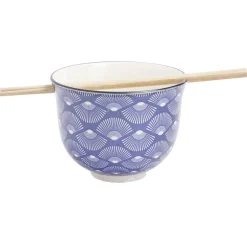 Gifi Bol japonais à Râmen céramique avec baguettes