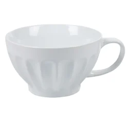 Gifi Bol jumbo blanc cotelé