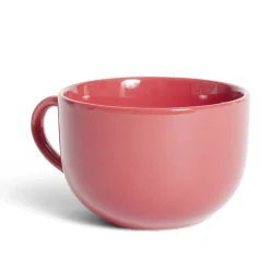 Gifi Bol jumbo Madrid faïence rouge 70cl