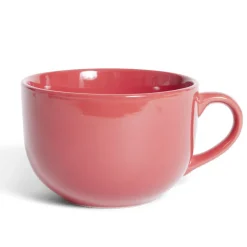 Gifi Bol jumbo Madrid faïence rouge 70cl