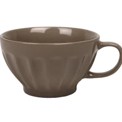 Gifi Bol jumbo taupe cotelé