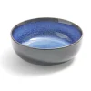 Gifi Bol Meteor porcelaine noir et bleu Ø16cm