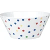 Gifi Bol mélaminé décor pois multicolore