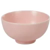 Gifi Bol petit déjeuner rose clair en porcelaine petit format