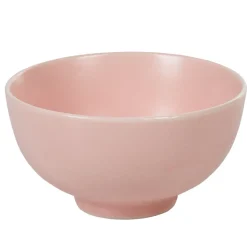 Gifi Bol petit déjeuner rose clair en porcelaine petit format