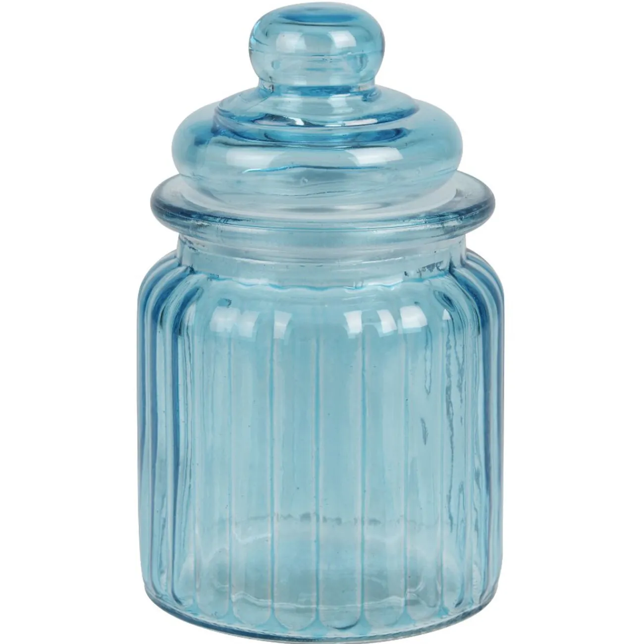 Gifi Bonbonnière colorée en verre