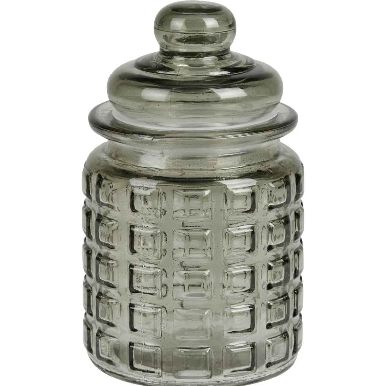 Gifi Bonbonnière colorée en verre