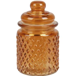 Gifi Bonbonnière colorée en verre