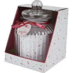 Gifi Bonbonnière transparente hermétique en verre 3 L