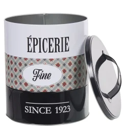 Gifi Rangement|Boîte à 3 compartiments carreaux de ciment noir et blanc