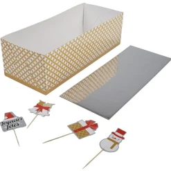 Gifi Boîte à bûche en carton