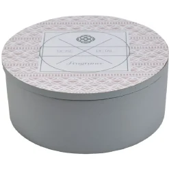 Gifi Rangement|Boîte à bijoux avec miroir rond intégré Ø13,5 cm