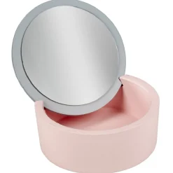 Gifi Rangement|Boîte à bijoux avec miroir rond intégré Ø13,5 cm