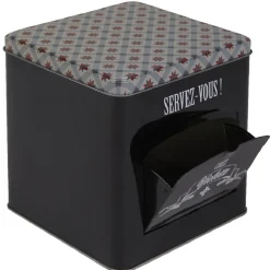 Gifi Boîte à biscuits carrée design 