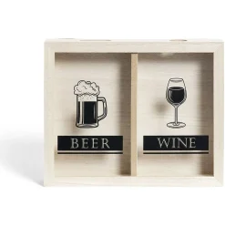 Gifi Boîte à bouchons et capsules 25x4xH20cm