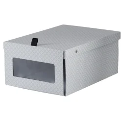 Gifi Rangement|Boîte à chaussures avec fermeture aimantée
