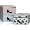 Gifi Rangement|Boîte à chaussures femme x3
