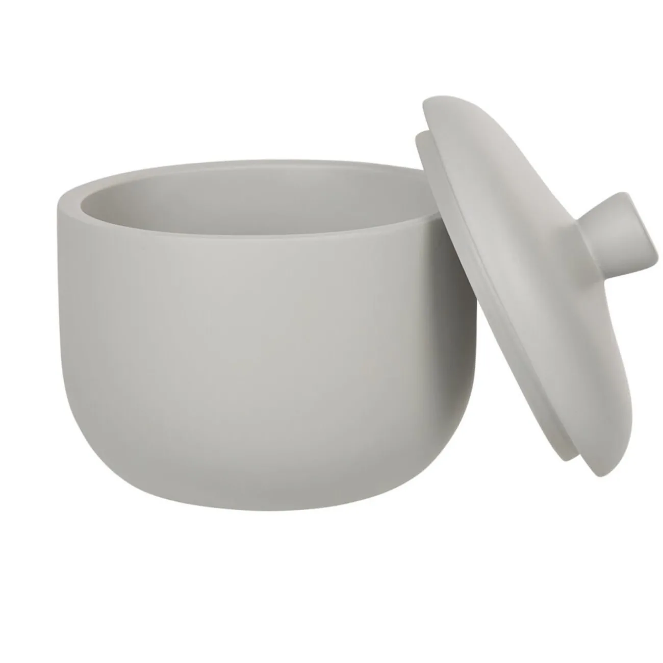 Gifi Nettoyage Et Entretien|Boîte à coton grise clair