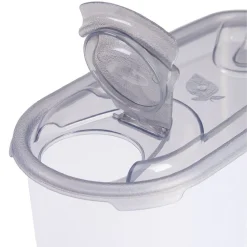 Gifi Boîte à céréales gris et blanc 2L