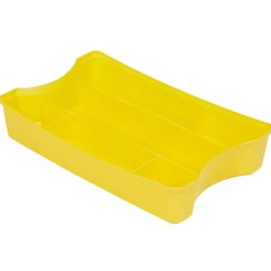 Gifi Rangement|Boîte à outils avec rangement amovible noir jaune 4L