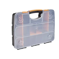 Gifi Aménagement Atelier^Boîte à outils multi compartiments 38,5x29,5xH6,5cm