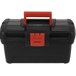 Gifi Aménagement Atelier^Boîte à outils noir rouge