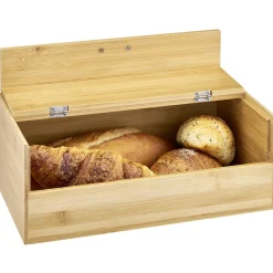 Gifi Boîte à pain en bambou naturel