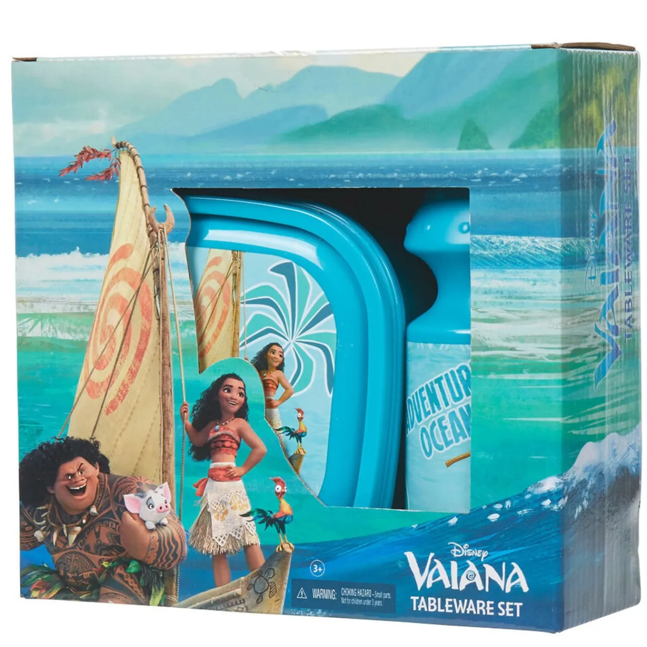 Gifi Boîte à sandwich et gourde Vaiana Disney