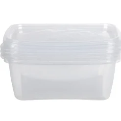 Gifi Boîte alimentaire 1,2 L transparente x3