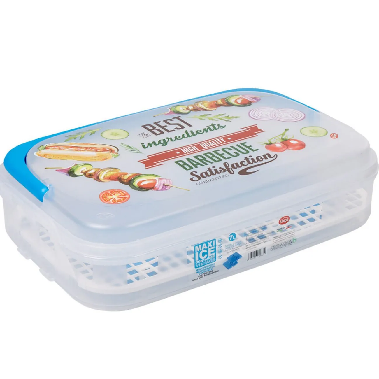 Gifi Boîte alimentaire avec tablettes rafraîchissantes