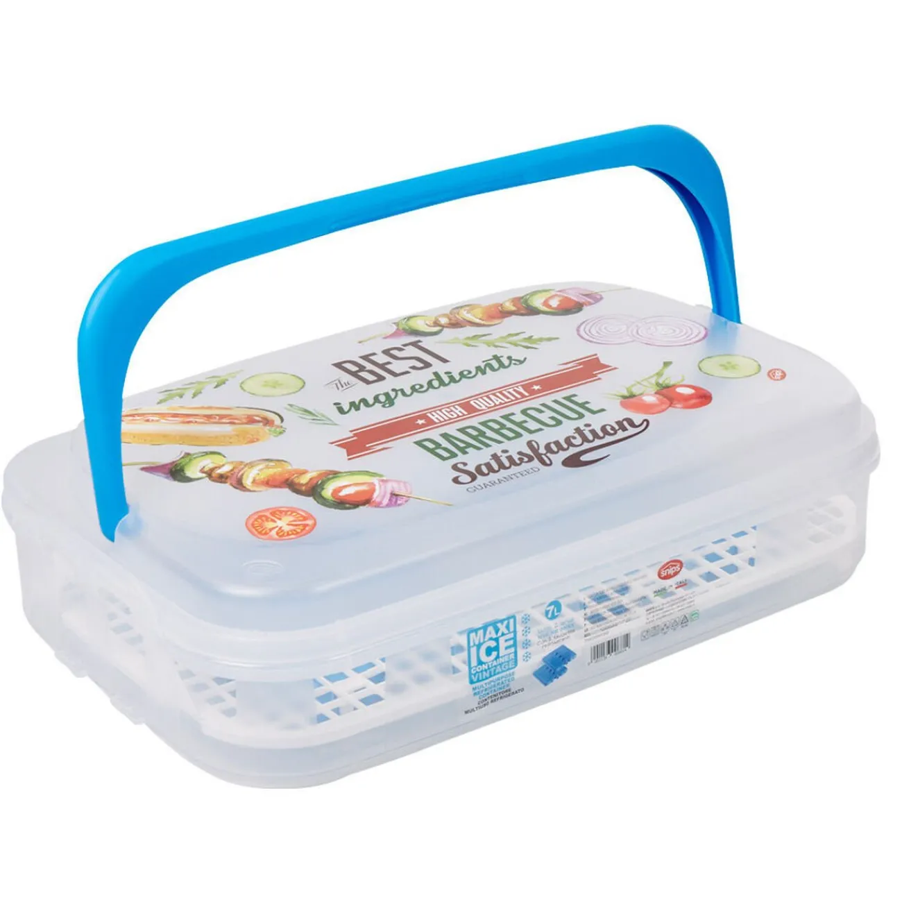 Gifi Boîte alimentaire avec tablettes rafraîchissantes