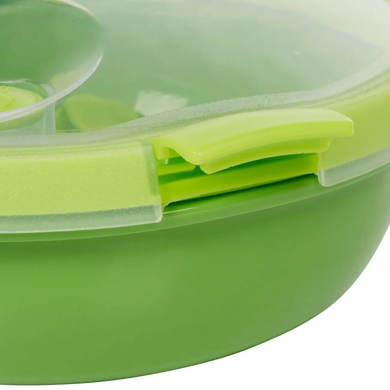 Gifi Boîte alimentaire curver ronde verte 1 L