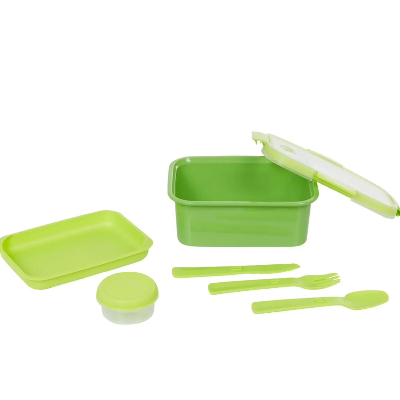 Gifi Boîte alimentaire curver rectangulaire verte 1,2 L