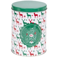 Gifi Boîte alimentaire design Noël métal x3