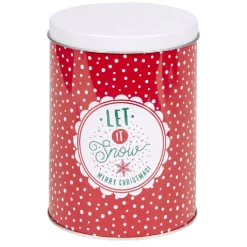 Gifi Boîte alimentaire design Noël métal x3
