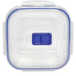 Gifi Boîte alimentaire en verre trempé transparent x3