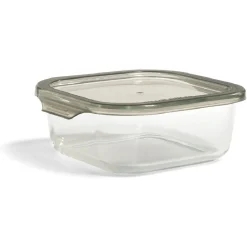 Gifi Boîte alimentaire en verre avec couvercle en plastique 1,1L