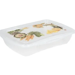 Gifi Boîte alimentaire motif légumes et fruits 1 L x3