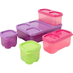 Gifi Boîte alimentaire multicolore x5