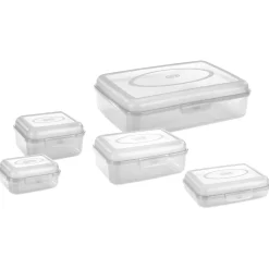 Gifi Entretien Du Linge|Boîte alimentaire x5